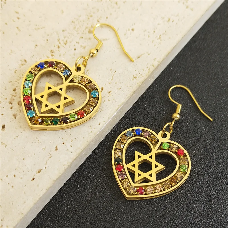 Heart Hexagram Star…