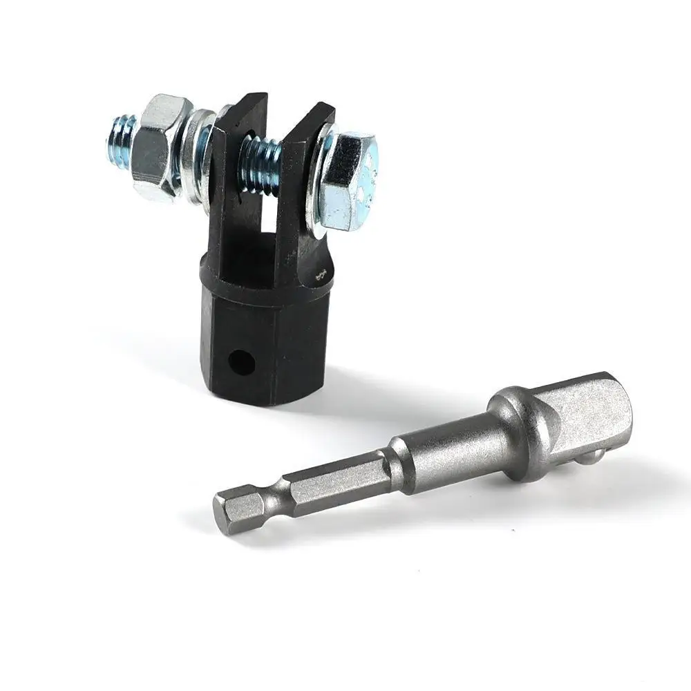 

1/2 Inch Scissor Jack Adapter Steel Adapter Wrench Tool Automotive Jack Drill Adapter For Impact Drills Socket