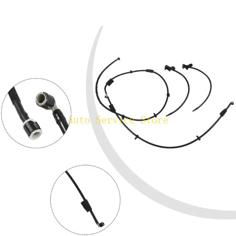 462A BB5Z-17A605-A AR3Z-17603-A for Explorer 2011-2015 Windshield Washer Upper Hose and Nozzle Replacement Auto Accessories