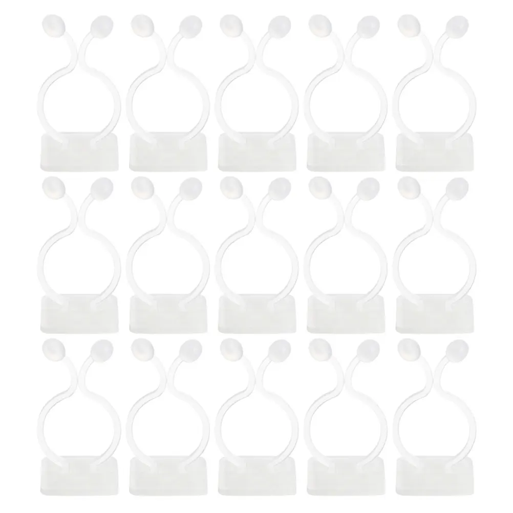 

50 Pcs Self-adhesive Hook Tool Plant Supports for Garden Climbing Indoor Plants Electric Wire