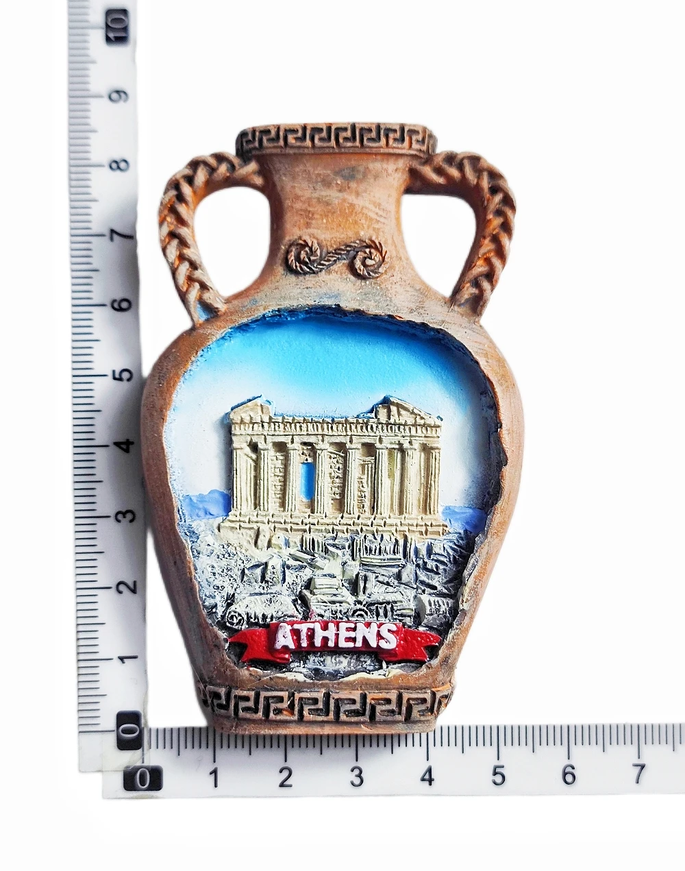 ثلاثية الأبعاد أثينا اليونان مغناطيس الثلاجة هدية تذكارية الراتنج الثلاجة المغناطيسي ملصق جمع ديكور المنزل