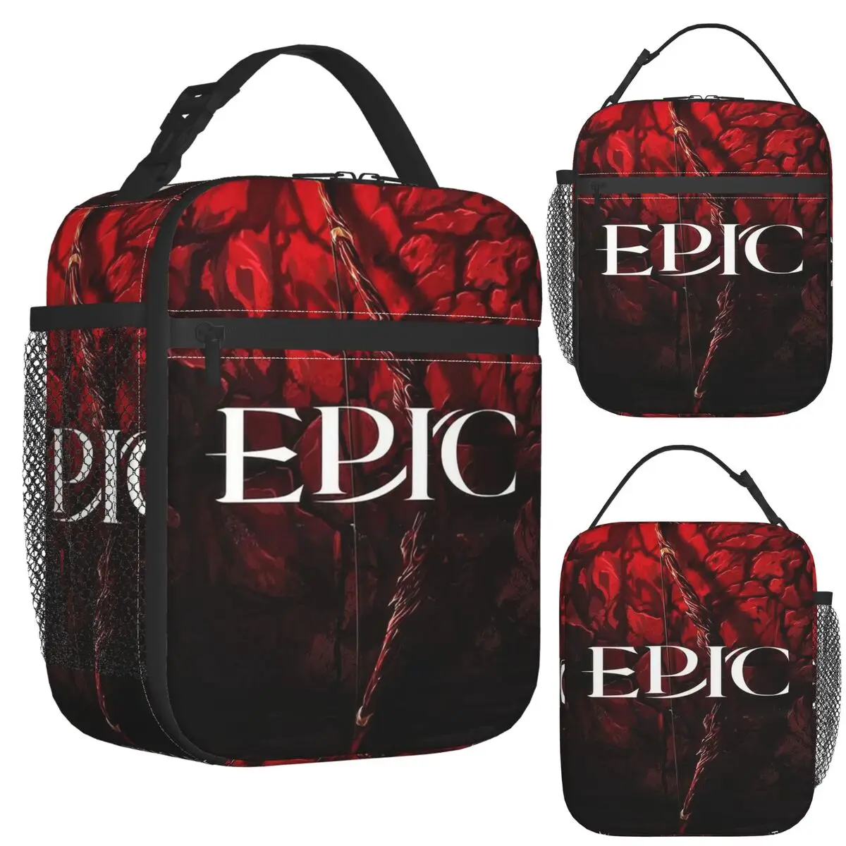 

Epic The Musical The Ithaca Saga Insulated Lunch Bag for Women Picnic Storage Food Boxes Container Cooler Thermal Lunch Box Tote