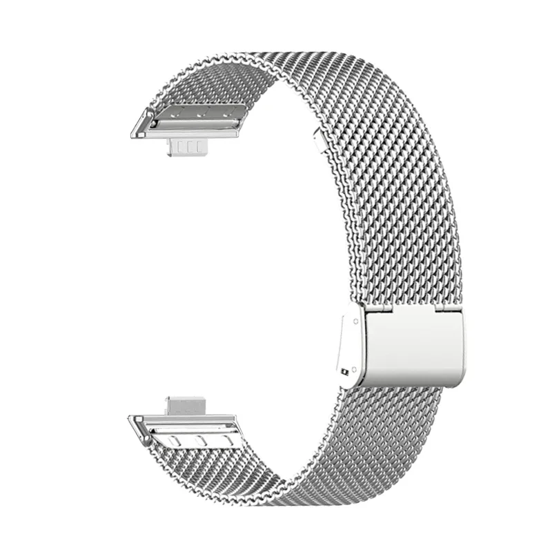 حزام الساعات لساعة هواوي فيت 3 حزام معدني لساعة هواوي فيت 3 معصمه لساعة هواوي فيت 3 سوار شبكي Correas reloj