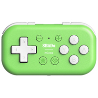 Bluetooth-compatible Mini Game Console 16 Buttons Pocket Controller Wireless Gamepad Designed for 2D Games for Mac OS/Android/PC