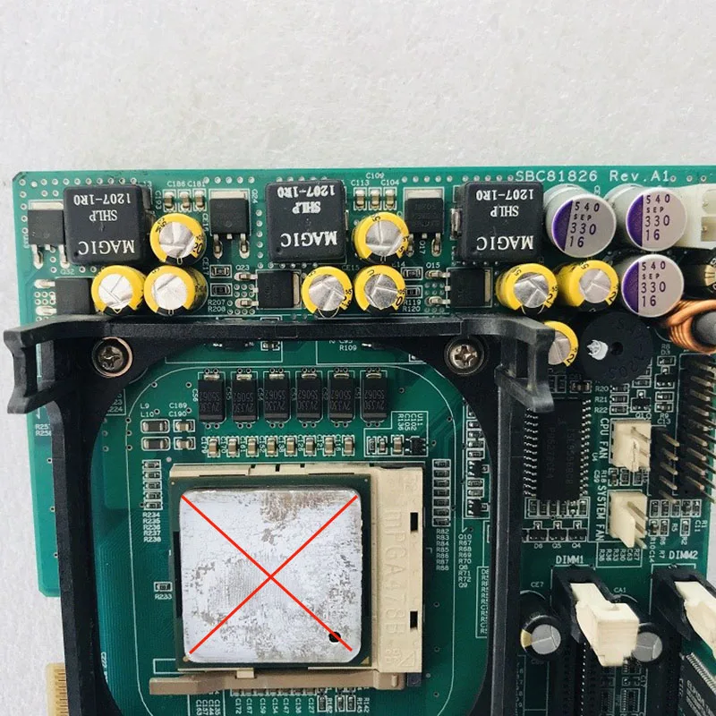

Industrial Computer Motherboard SBC81826 Rev. A1