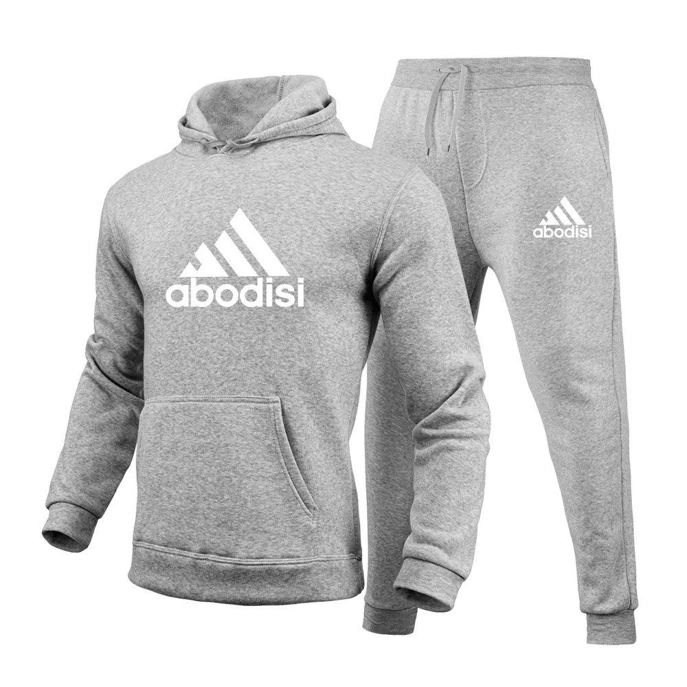 Spring Unisex Sports Hoodies Men Women Cotton Sweatshirt Fashion Sweatpants Y Sets High Quality