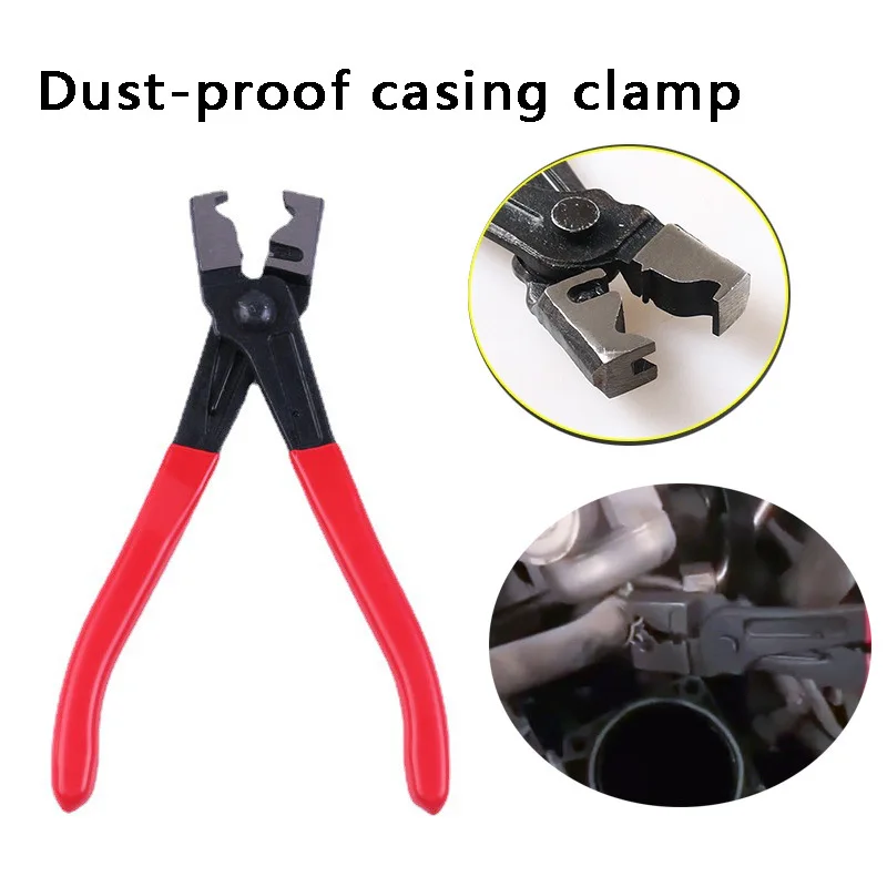 Professional Auto Car Water Oil Pipe Hose Flat Band Ring Clamp Plier Vehicle Repair Tool Car Accessories Supplies Products