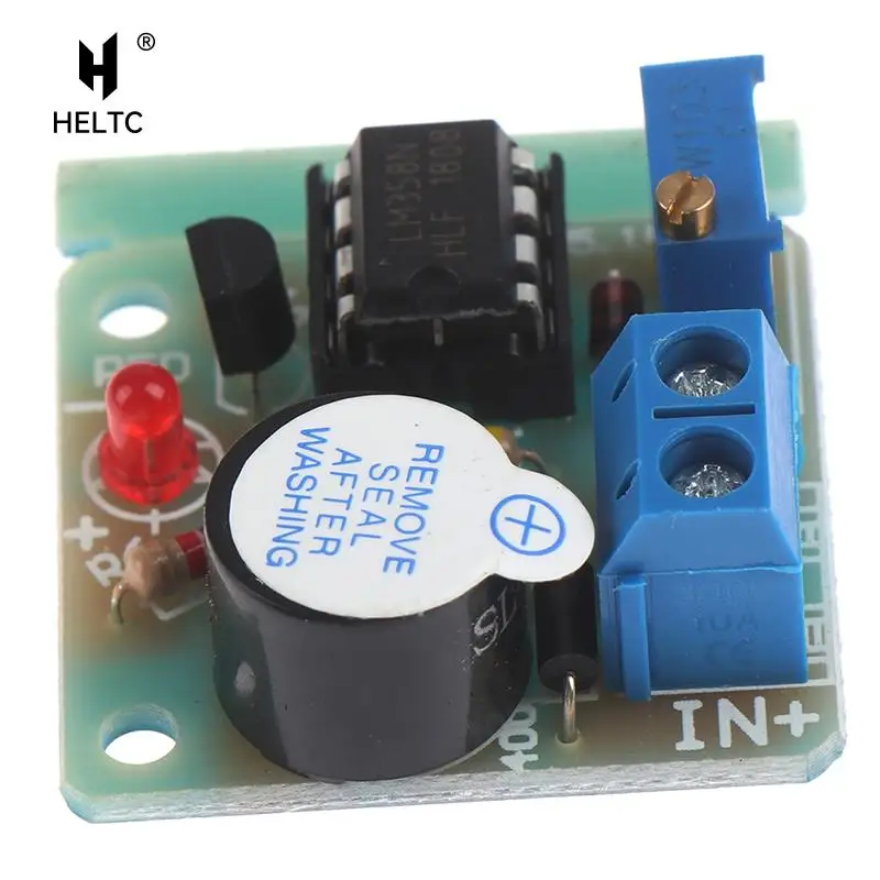 12V Battery Sound And Light Alarm Against Over-discharge Protection Board Low Voltage /Under Voltage Protection Module