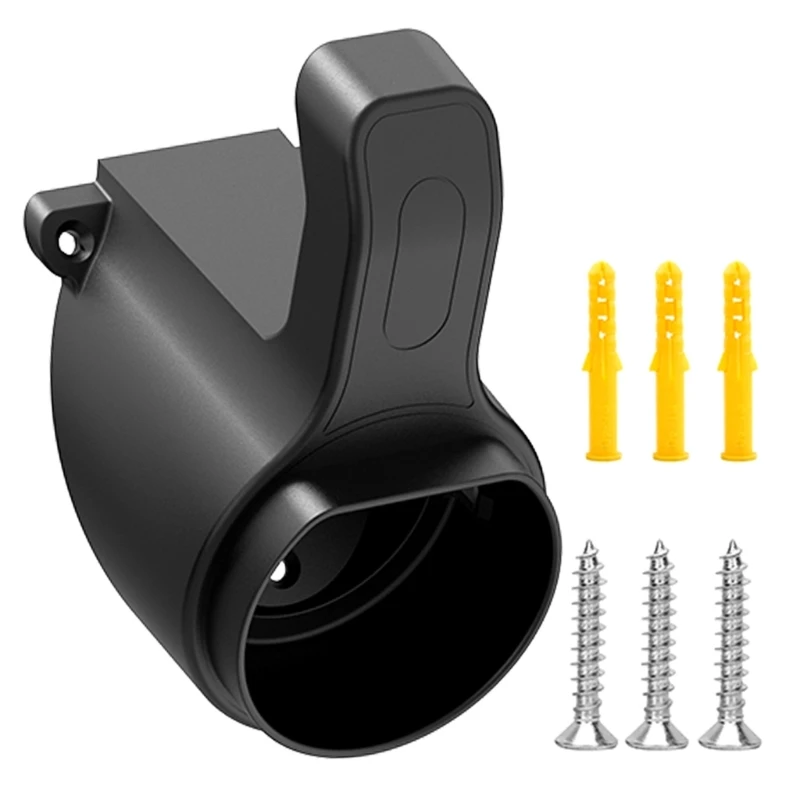 Charger Holder Nozzle Dock Hook Organizer Cord Holder Wall Mount Connector Bracket Adapter Suitable for Electric Vehicle