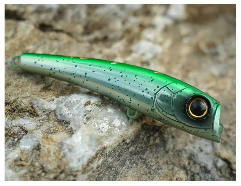 Kingdom Sea Topwater Popper Angelköder 55g 78g 160mm 180mm Schwimmender Wobbler Künstlicher Hartköder für Thunfisch GT Meeresfischerei – Detail 12