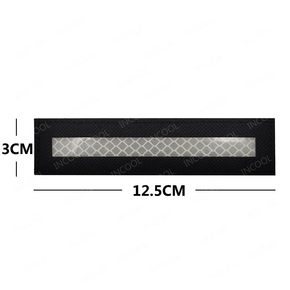 Parche reflectante IR militar nailon corte láser para gorra - imagen 3