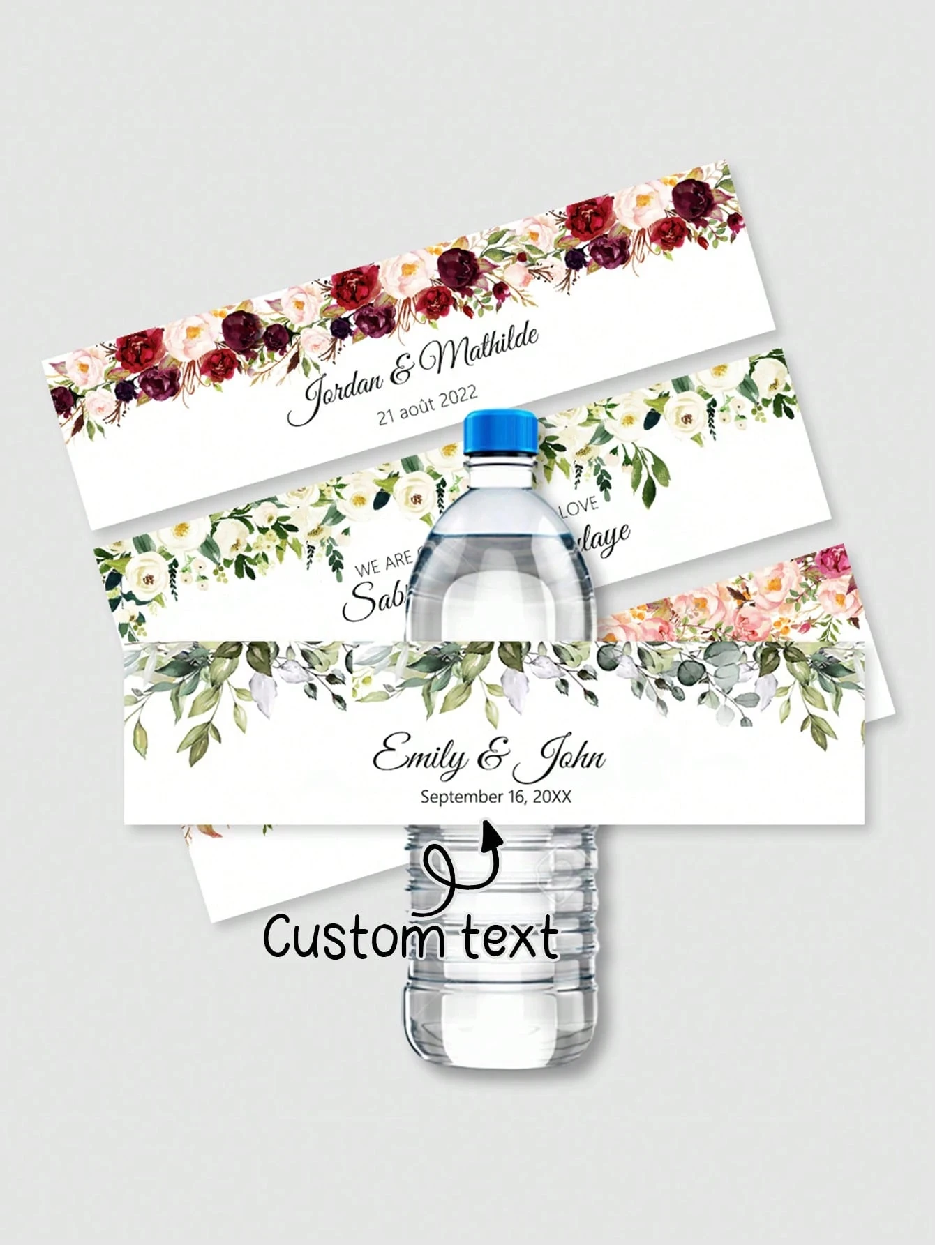 

30 шт. персонализированные этикетки-наклейки, декор в виде листьев, индивидуальное имя, день рождения, крещение, свадьба, высокое качество