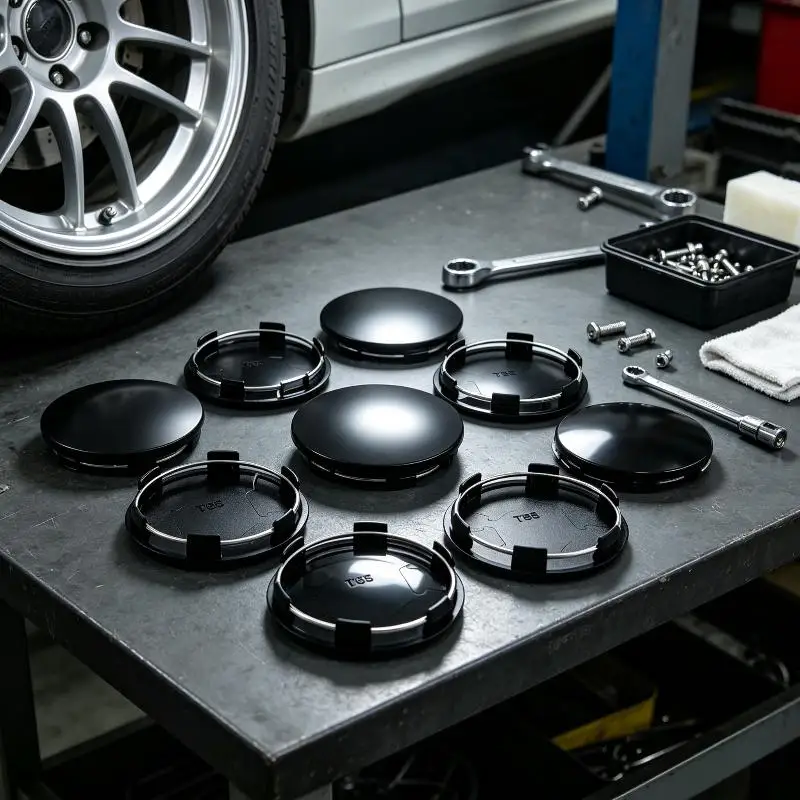 4 Pcs 65 Mm 2.6 Inch Wheel Center Caps Anti Falling Fastening 62.2 Mm ID Universal Hub Center Cover Car Wheel Hub Center Cap Ne