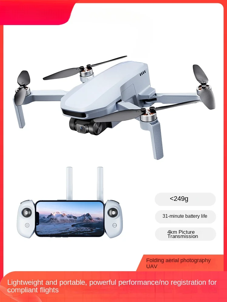 

for UAV HD Professional Mini Aerial Photography Smart Aircraft 4km Image Transmission Electronic Anti-Shake