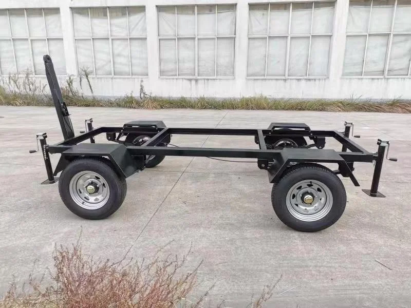 China Hot Portable Trailer Camper Chassis Utility Trailer Frames