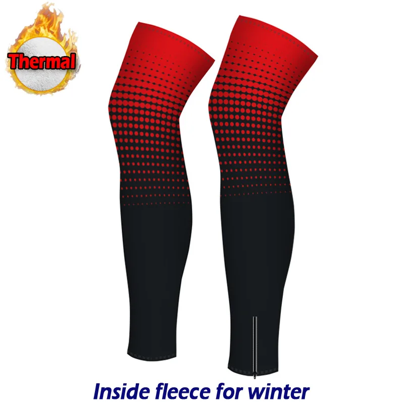 Breathable Fleece Sports Elbow Pads, Leg Warmers, Outdoor, Fitness, Cycling, Running, Basketball, Quality, Warm, Winter