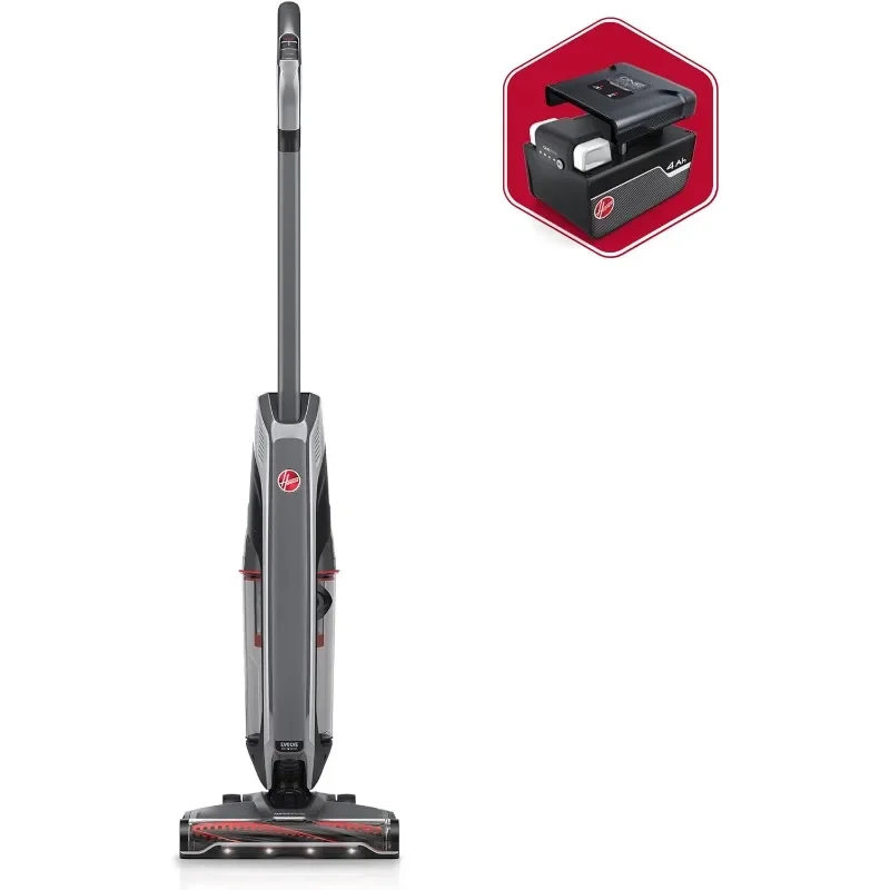 Hoover ONEPWR Evolve Pet Elite draadloze stofzuiger, lichtgewicht steelstofzuiger, voor tapijt en harde vloeren, BH53801V