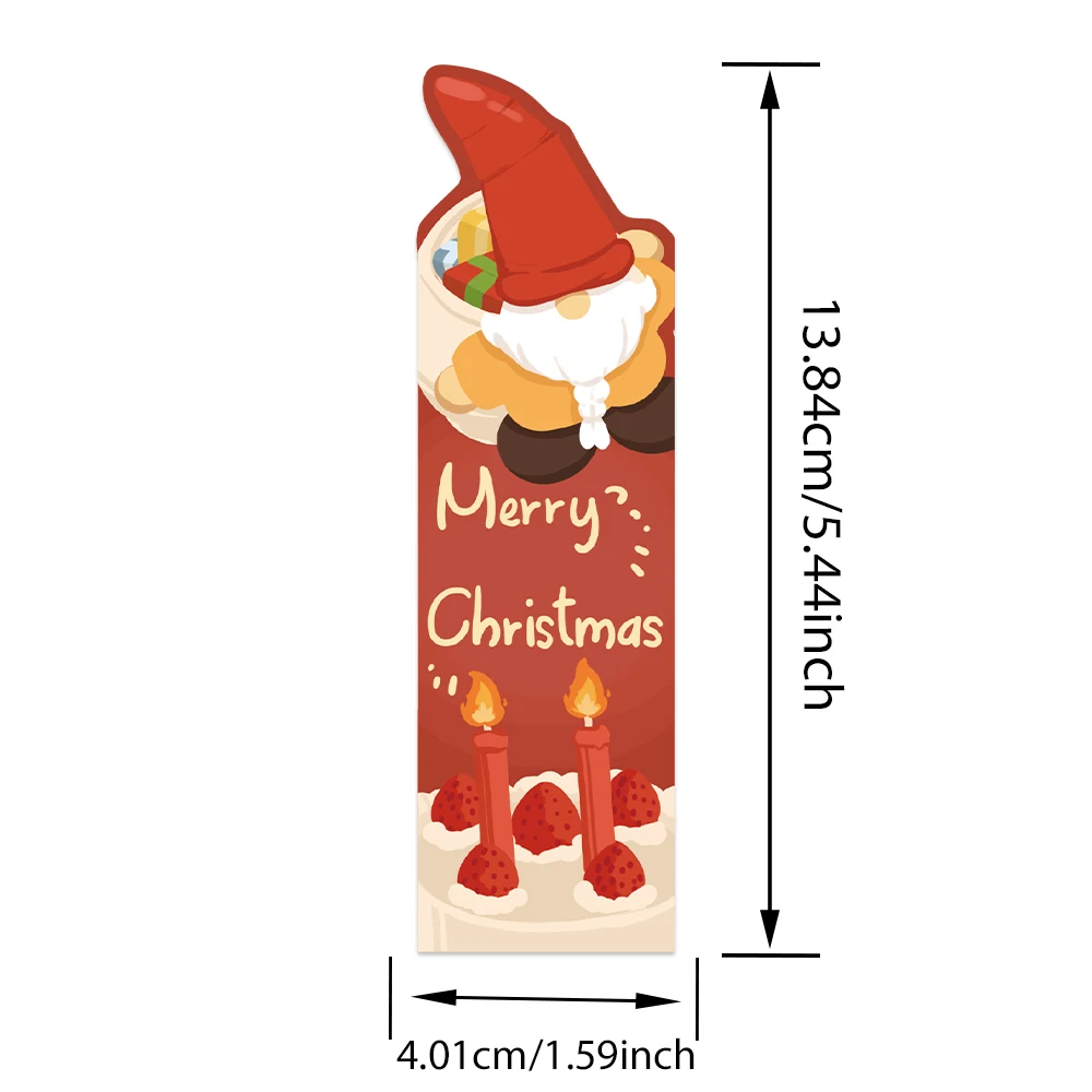 30 шт. забавные рождественские закладки с героями мультфильмов, рождественские ароматические закладки для любителей книг, студентов, рождественский конец года, подарок