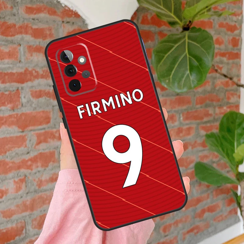 Football Name Number Phone Case For Samsung Galaxy A15 A25 A55 A54 A34 A14 A35 A52 A32 A12 A51 A71 A13 A33 A53