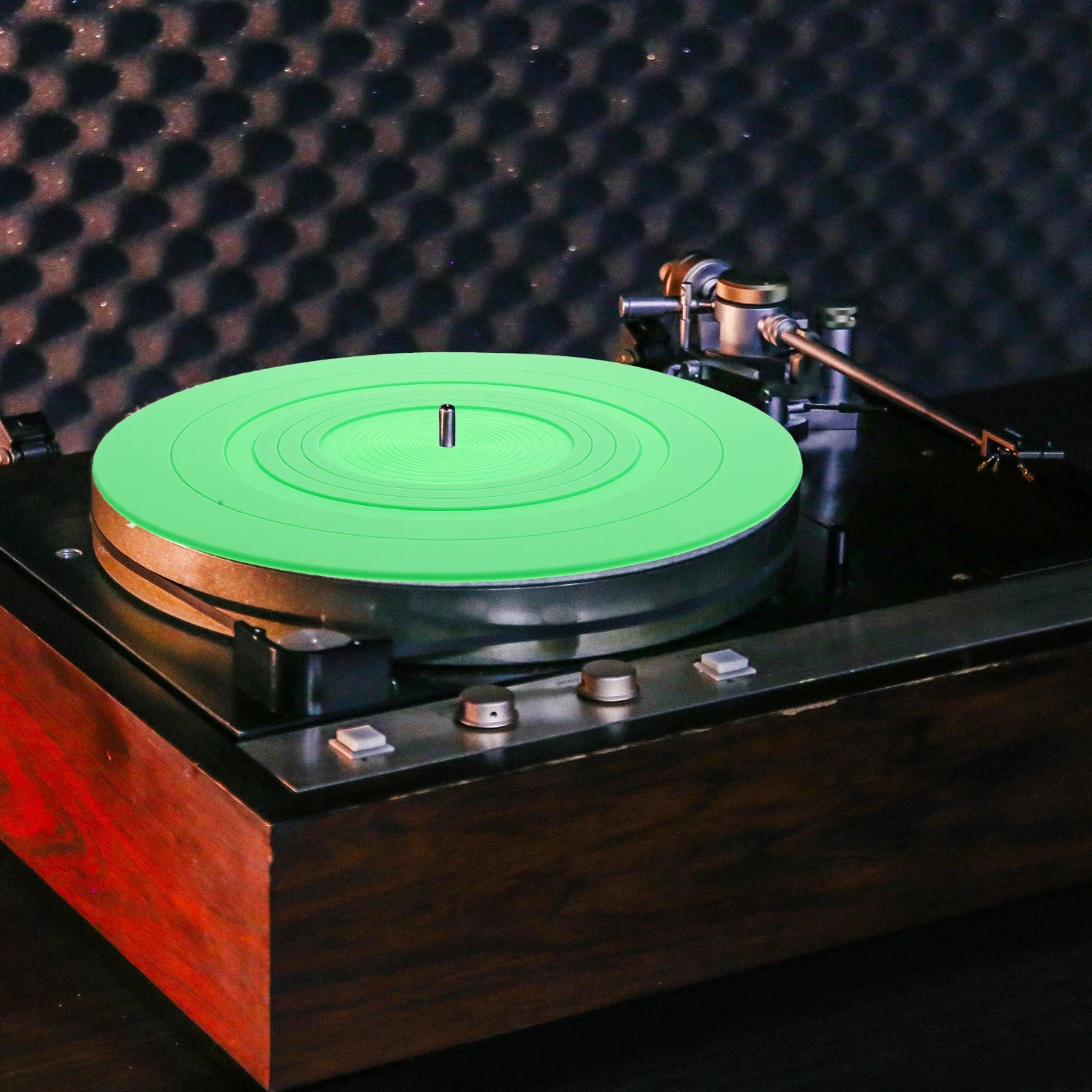 

Record Player Anti-static Silicone Pad Turntables for Vinyl Records Silica Gel Accessories