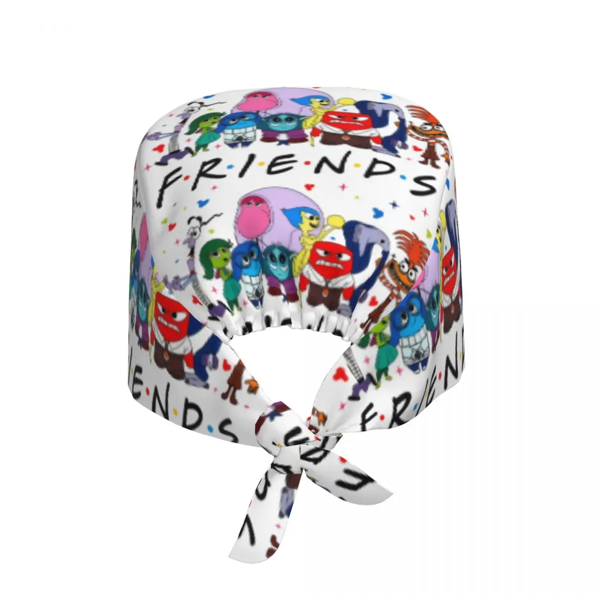 Custom Inside Out Friends Anime Medical Staff Scrubs Hat Men Women Cartoon For Chef Hat Scrub Caps