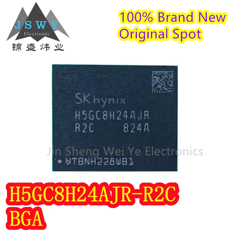 H5GC8H24AJR-R2C H5GC8H24AJR BGA DDR5 8G Memory Graphics Particle Chip Computer IC 100% Brand New and Original Electronics