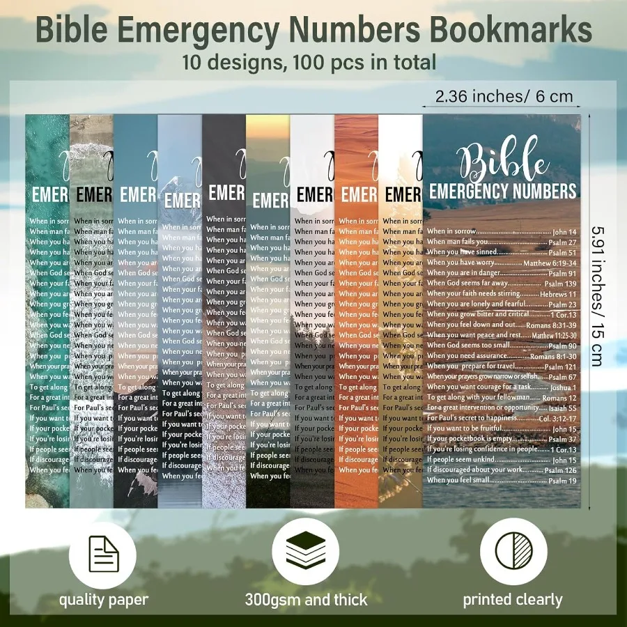100 قطعة أرقام الطوارئ الإشارات المرجعية الهدايا الإشارات المرجعية المسيحية السائبة الكتاب المقدس الآية بطاقات ملهمة بطاقات الكتاب المقدس السائبة ل Chu #2