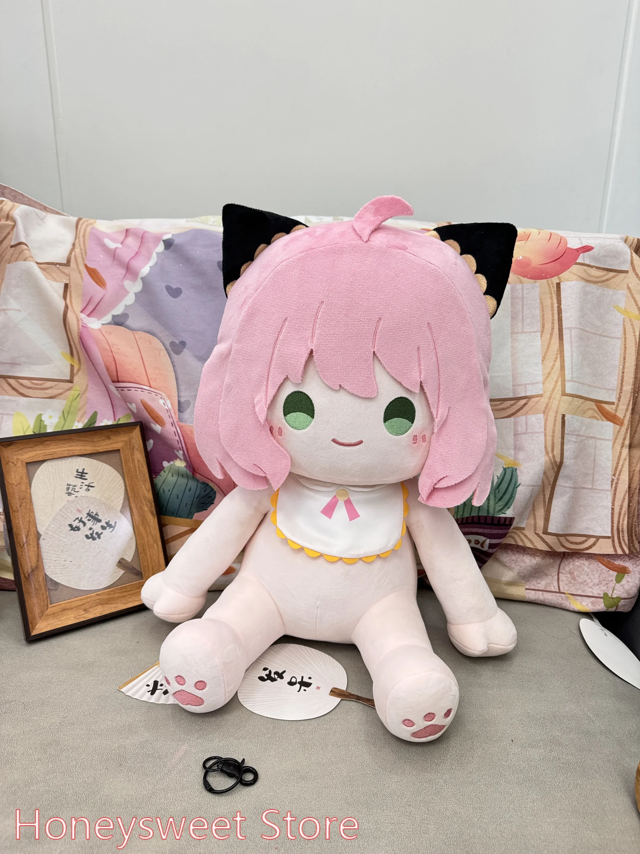 Anime Girl Anya Forger Attributes Plush Doll Body Cartoon Dress Up Cotton Stuffed Plushie Pillow 40cm Cosplay Toys Kawaii Gift