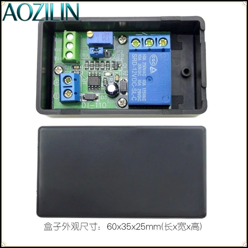 AOZILIN LM393N 1‑Channel Voltage Comparator Module,Analog Signal Compare Board for Arduino DIY Electronic Circuit Experiment
