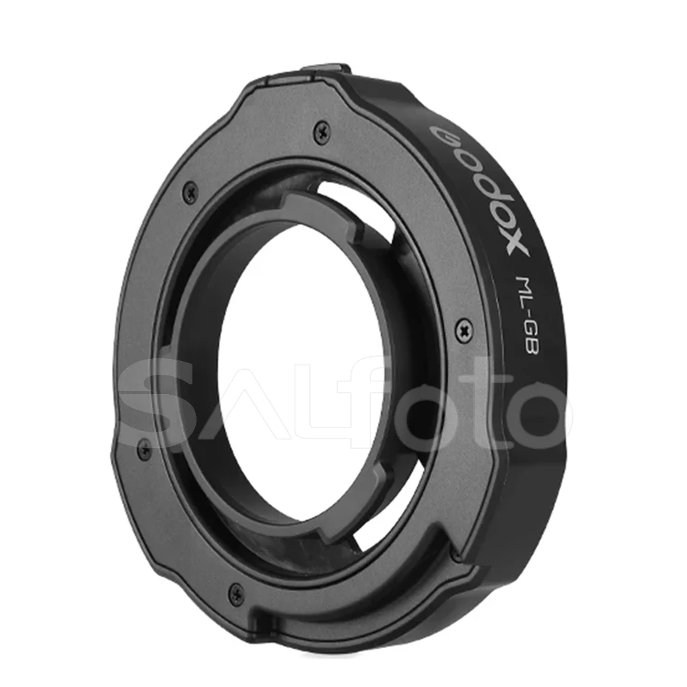 Godox Mount to Bowens Mount Adapter Ring ML-GB for Godox AD300Pro II AD400Pro II ML100Bi ML100R ML60IIBi ML80Bi ML150Bi ML60/Bi