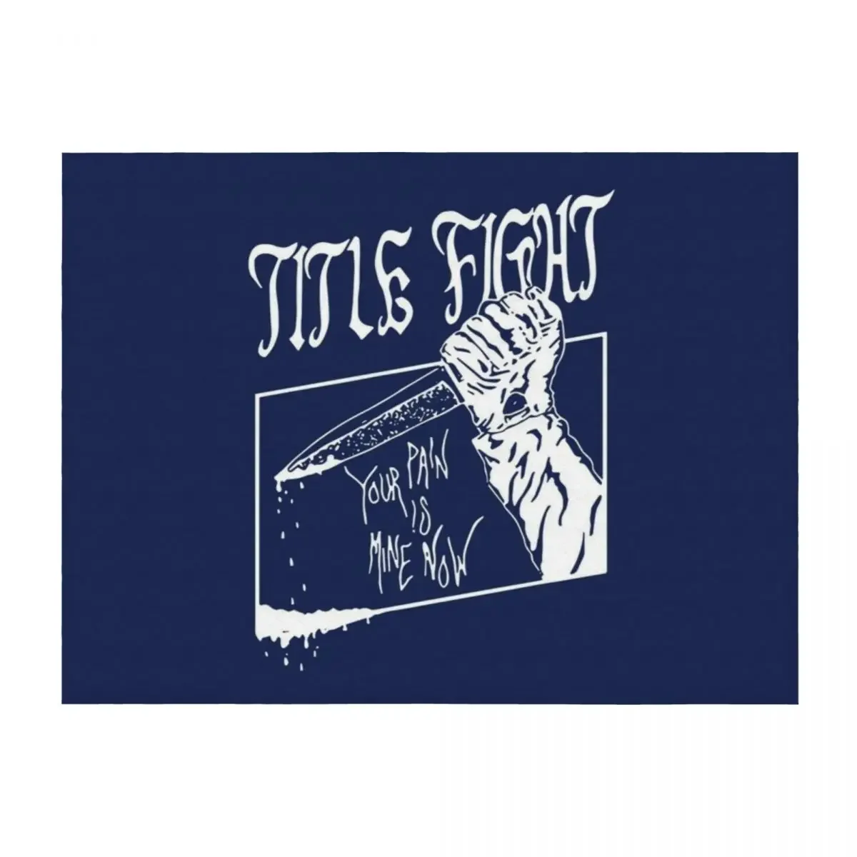 

Your Pain Title Fight Throw Blanket halloween Weighted decorative Sofa Blankets