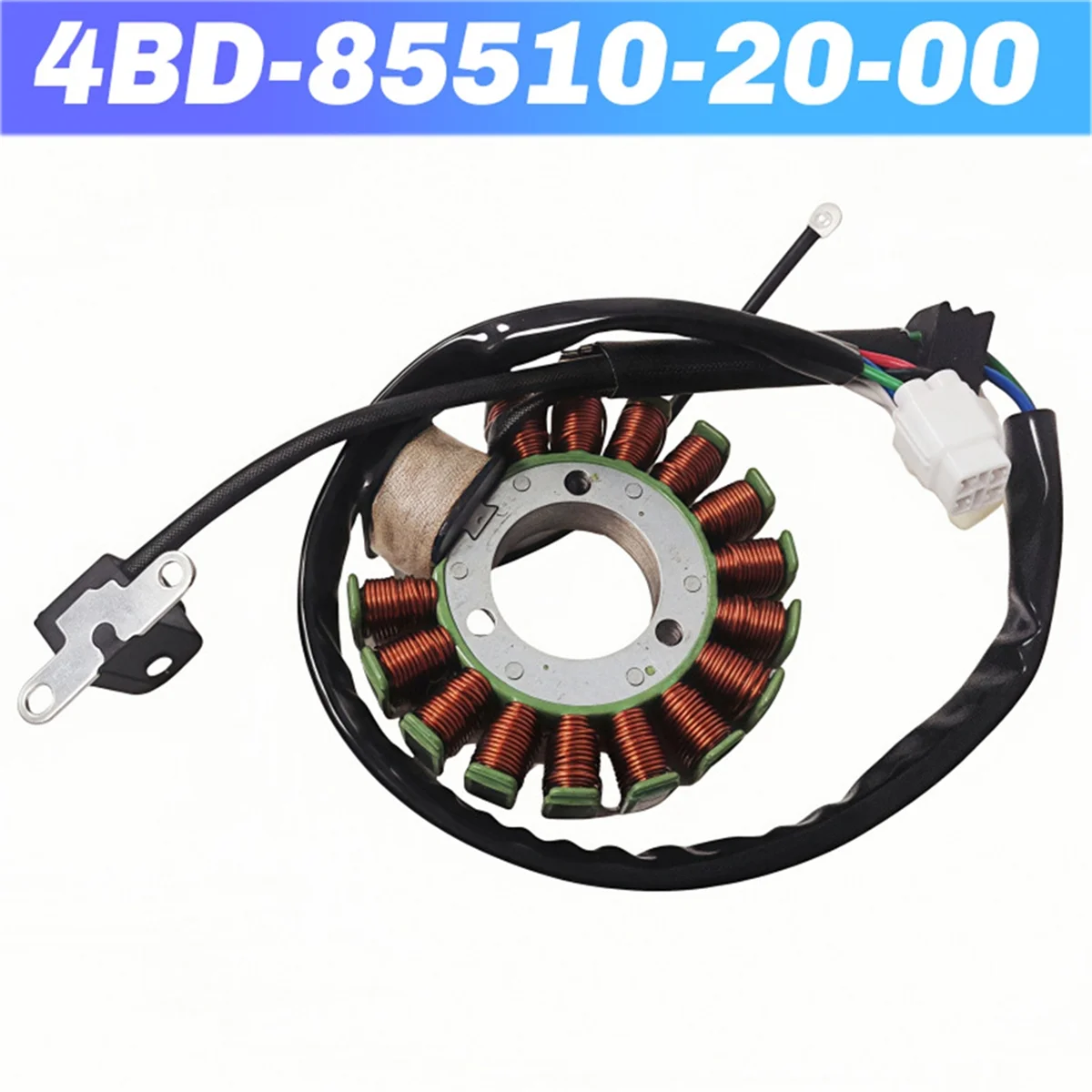 #51G Motorbikes Accessories,Magneto Stator Coil for Yamaha YFM250 Bear Tracker YFB250 Timberwolf,Metal