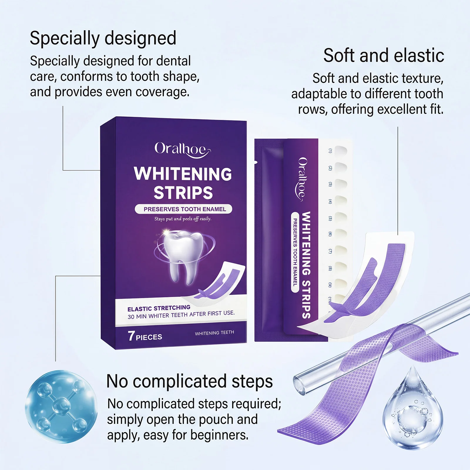 ORALHOE Safe Teeth Whitening S - Teeth Whitening Bleaching Kit ulasan dan harga
