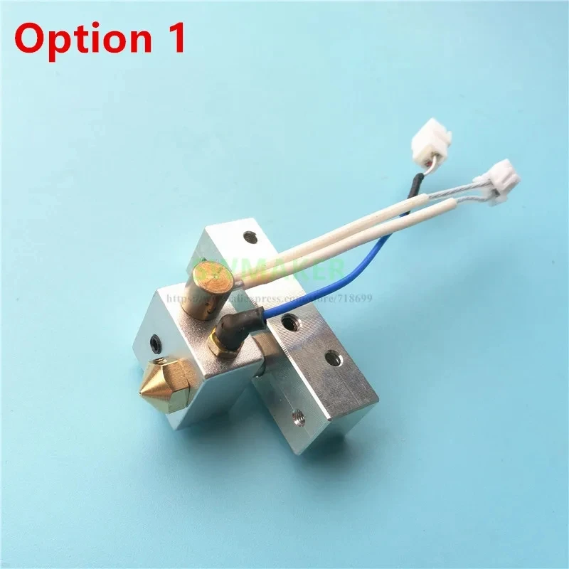 1Set Dremel 3D20 Hotend Extruder Kit Met Koelblok + Verwarming Cartridge + K Thermokoppel