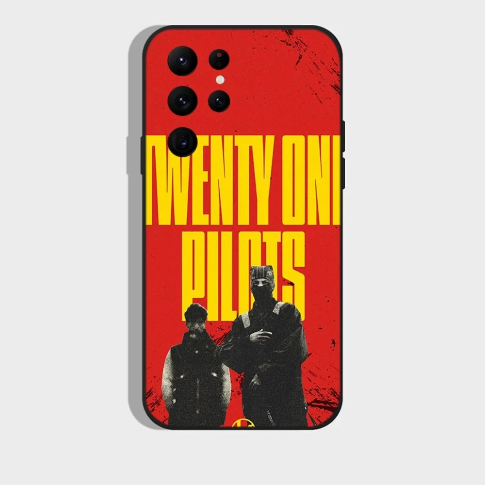 T-Twenty One Pilots  Phone Case For Samsung S21,S22 Ultra,S20,S30 plus,S22 plus,S23,S30 ultra 5G Silicone Cover