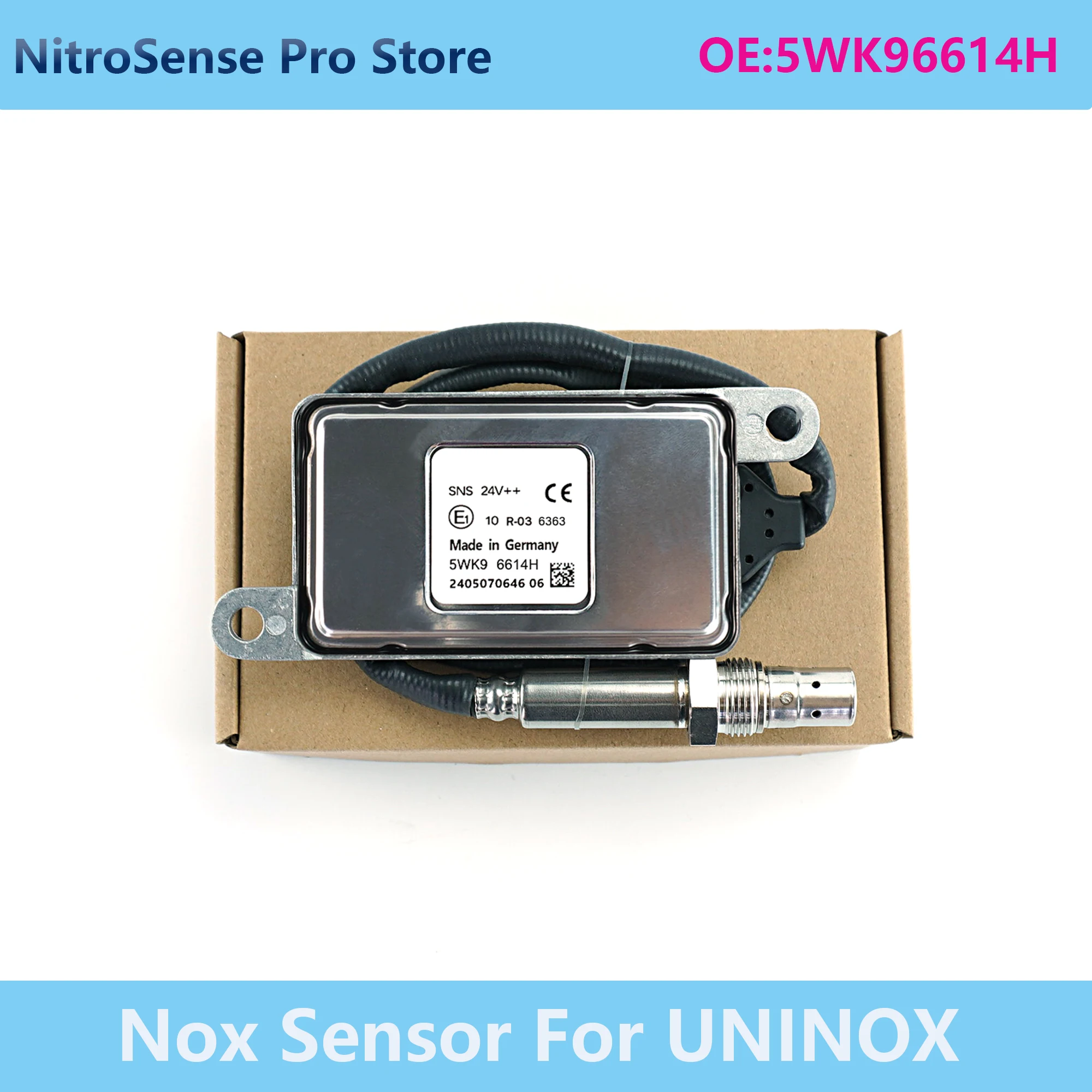 

Датчик NOx 5WK96614H для Uninox: превосходная производительность, отличное качество, высокая стабильность. Автозапчасти 5WK9 6614H.