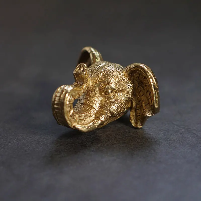 Brass Furniture Knobs and Handles Elephant Shape Cabinet Pulls Drawer Handle Light Luxury Door Knob Kitchen Cupboard Hardware