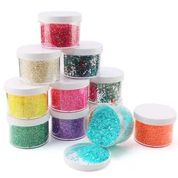 Large box packaging 2-6mm Jelly AB Resin Non Hot Fix Rhinestones Flat Back Plastic Crystals Strass Glitters Big Package Stones