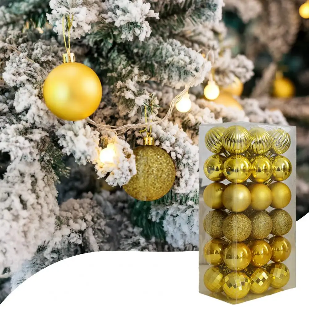 36Pcs 3CM Christmas Balls Christmas Tree Decoration Pendant for Home Party Decor 2026 New Year Navidad Gifts Ornaments Accessory image 2