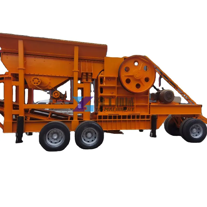 200tph Capacity Mining Quarry Granite Basalt Limestone Gravel Crushing Machine Price Primary Concrete Rock Mobile Stone Crusher