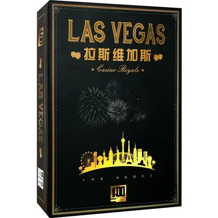 Las Vegas board game card party game 1-8 people leisure entertainment adult children family Game Gift