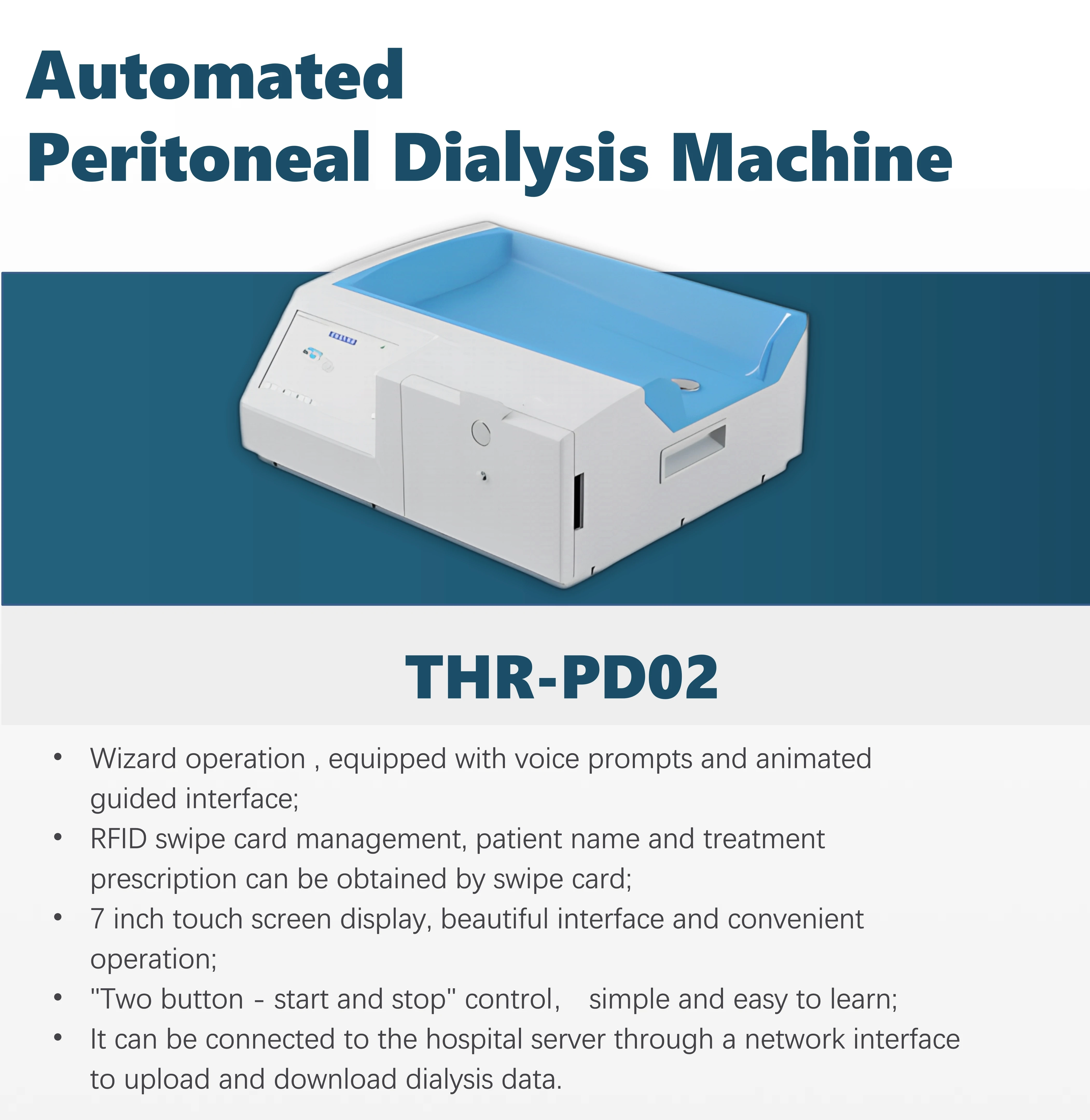 THR-PD02 APD Machine Peritoneal   Medical Automated Peritoneal  Machine