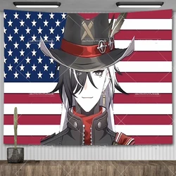 Boothill Tapestry Honkai Star Rail Wall Hanging Cartoons Anime Tapestrys Room Decor Aesthetic Manga Tapestries Home Decoration