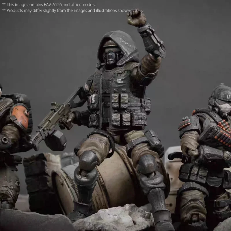 Figurka Akcji Żołnierza Kaiho Commando FAV-A126 Acid Rain War, Model Ruchomy, Kolekcja Zabawek, Prezent - Dostępna od Ręki