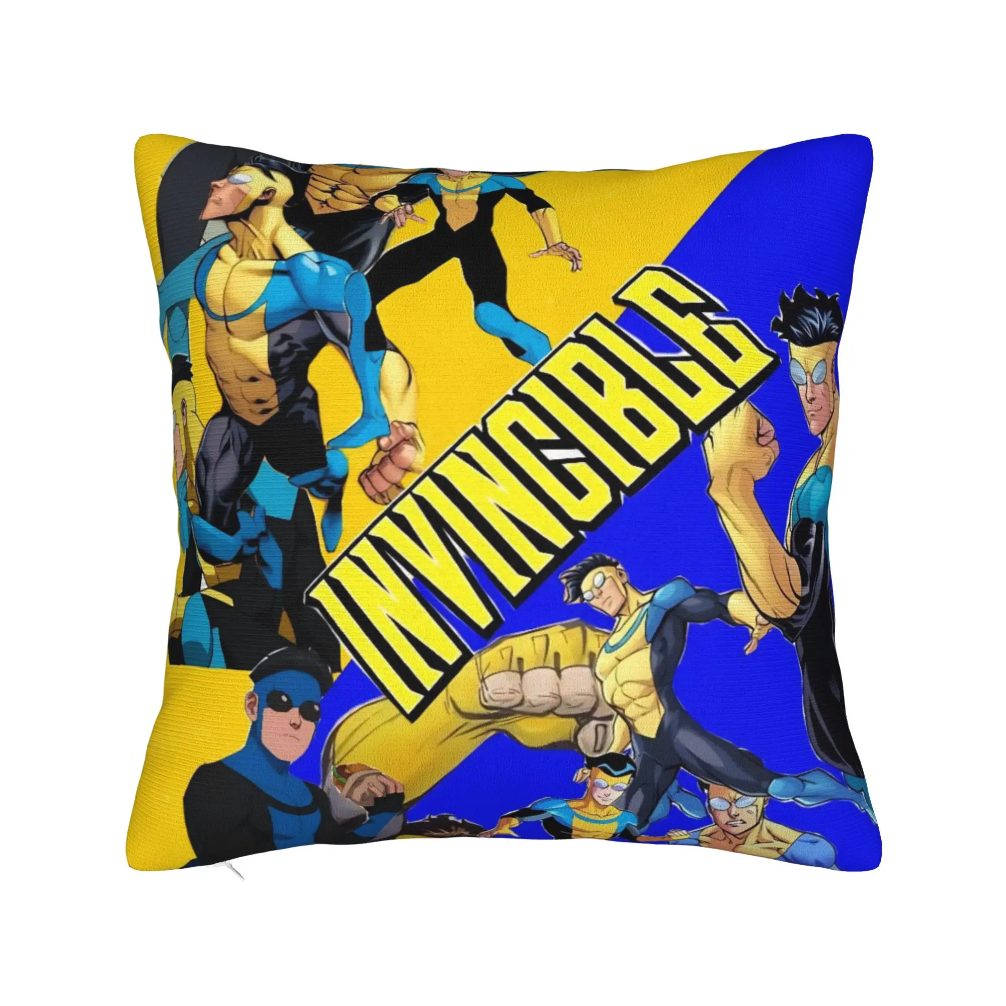 Invincibles Comic Pillow Cover Accessories Printing Cushion Cover Decorations  Throw Pillow Case Cover Chair Multi-Size