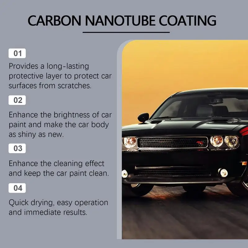 120ml Auto Coating Agent Nano-coating Crystal Plating Liquid For Car Paint Spraying Waterproof Car Scratch Repair Spray