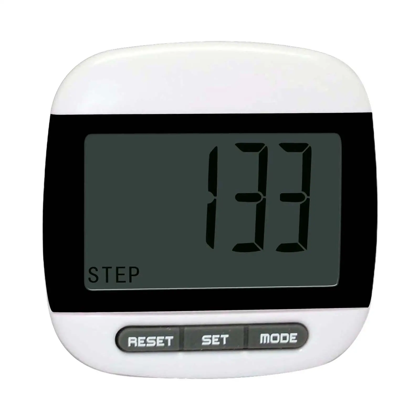 Step Tracker for Walking with Digital Readout, Clip-on Design for Jogging And Running