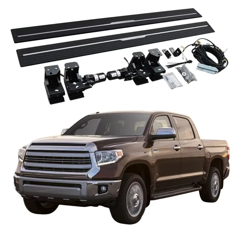 2011-2023 for Toyota Tundra Retractable Electronic Running Boards Electric Power Side Steps