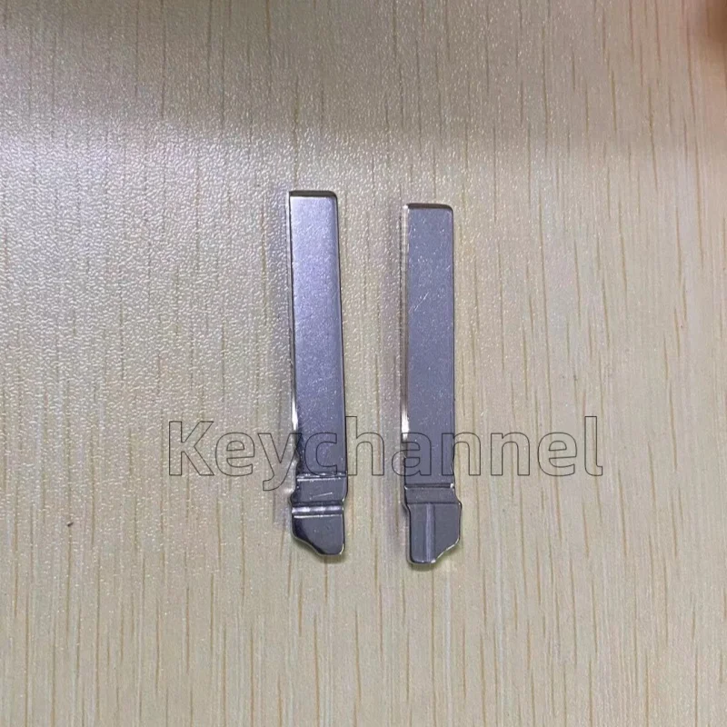 Keychannel 10pcc HU162t Original Car Remote Key Blade Flip Blank HU162 left Side Blade for Golf Jetta Seat Skoda MQB Key Blade