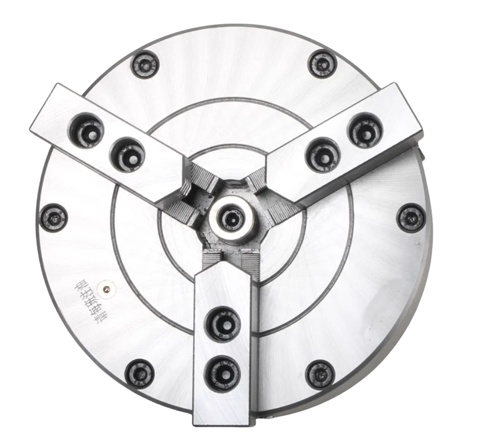 

Three-jaw pneumatic chuck Three-jaw solid built-in air pressure chuck 110 130 160 200 250 chuck